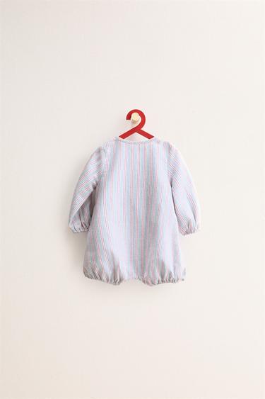 ZARA TIMELESS - STRIPED ROMPER - Blue by Zara