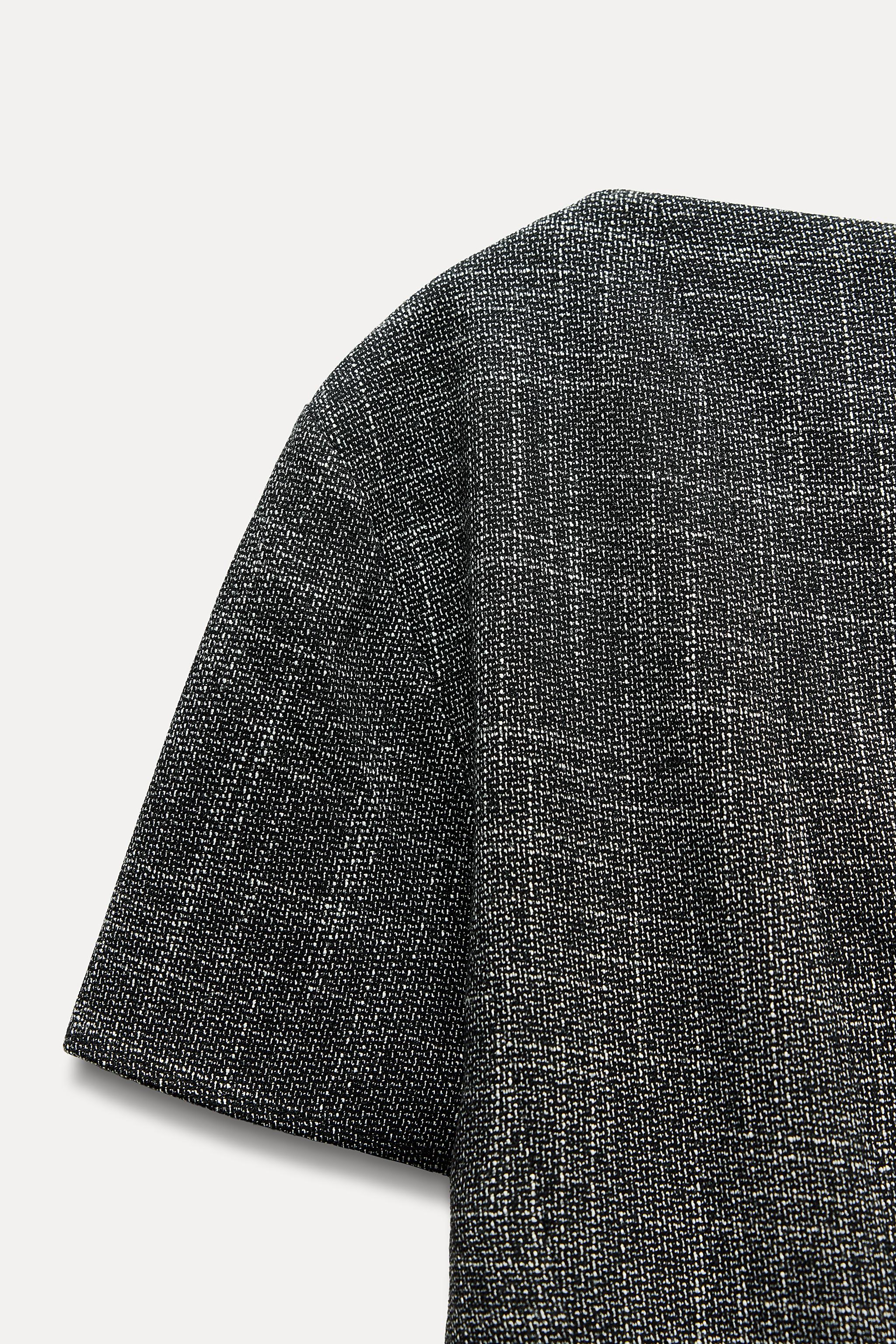 ZWコレクション ショート丈 フレアワンピース - グレーマール | ZARA 