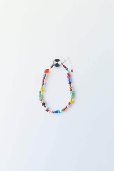 PUKAS SURF BEAD NECKLACE - Multicoloured by Zara