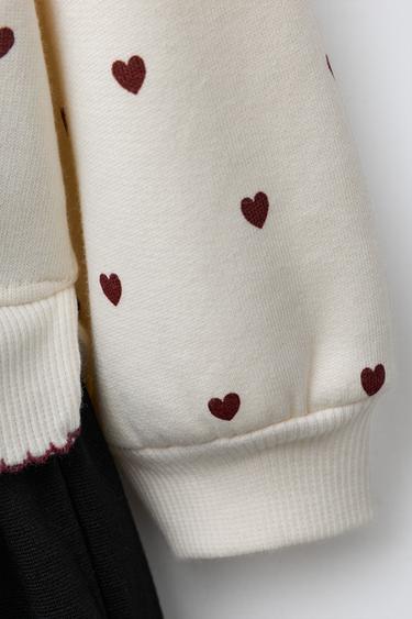 MINNIE MOUSE © DISNEY CONTRAST DRESS - Ecru by Zara - Image 3