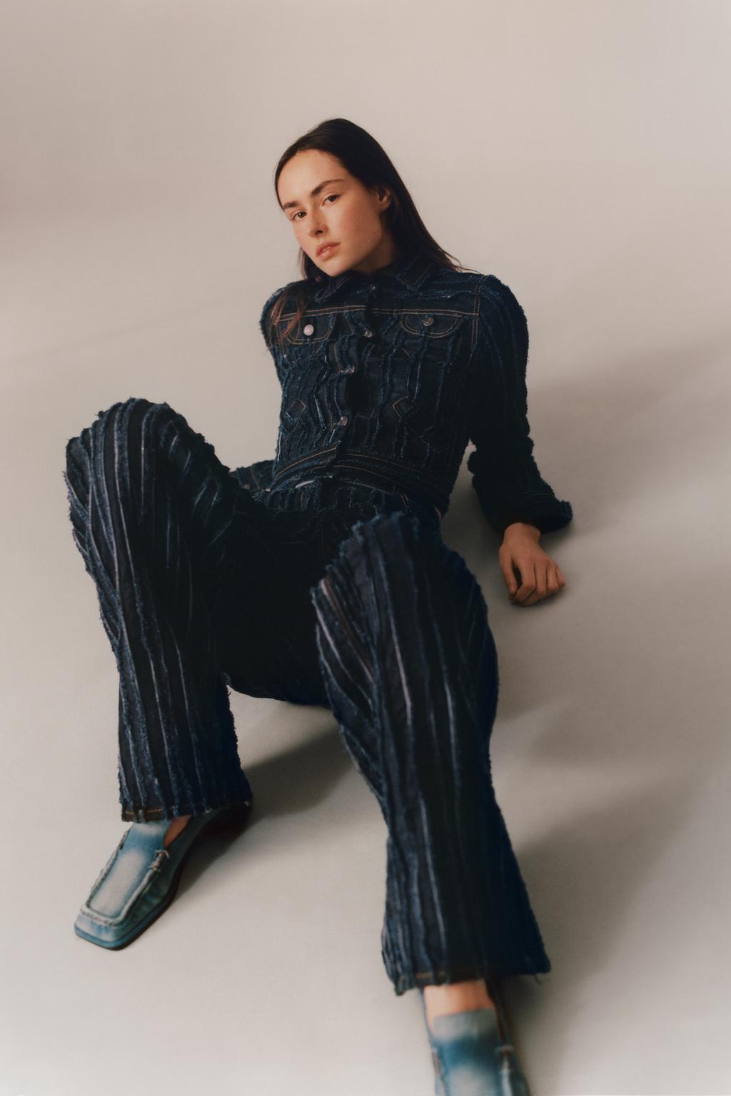 LIMITED EDITION FRAYED DENIM JACKET - image 2