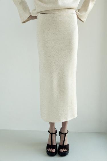 SANDALES À TALONS AVEC BRIDES - Marron de Zara - Image 1