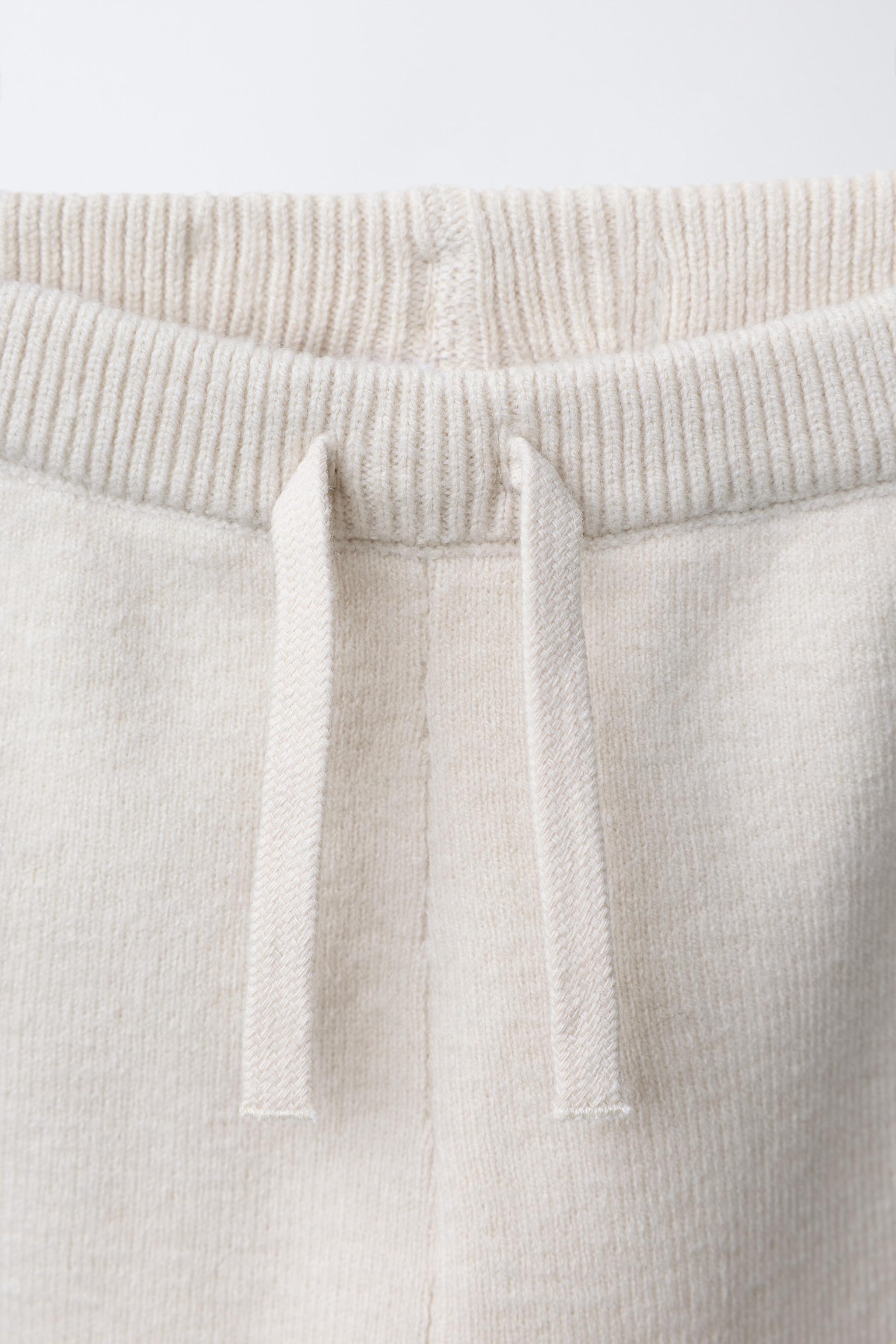 PANTALON DE JOGGING EN MAILLE