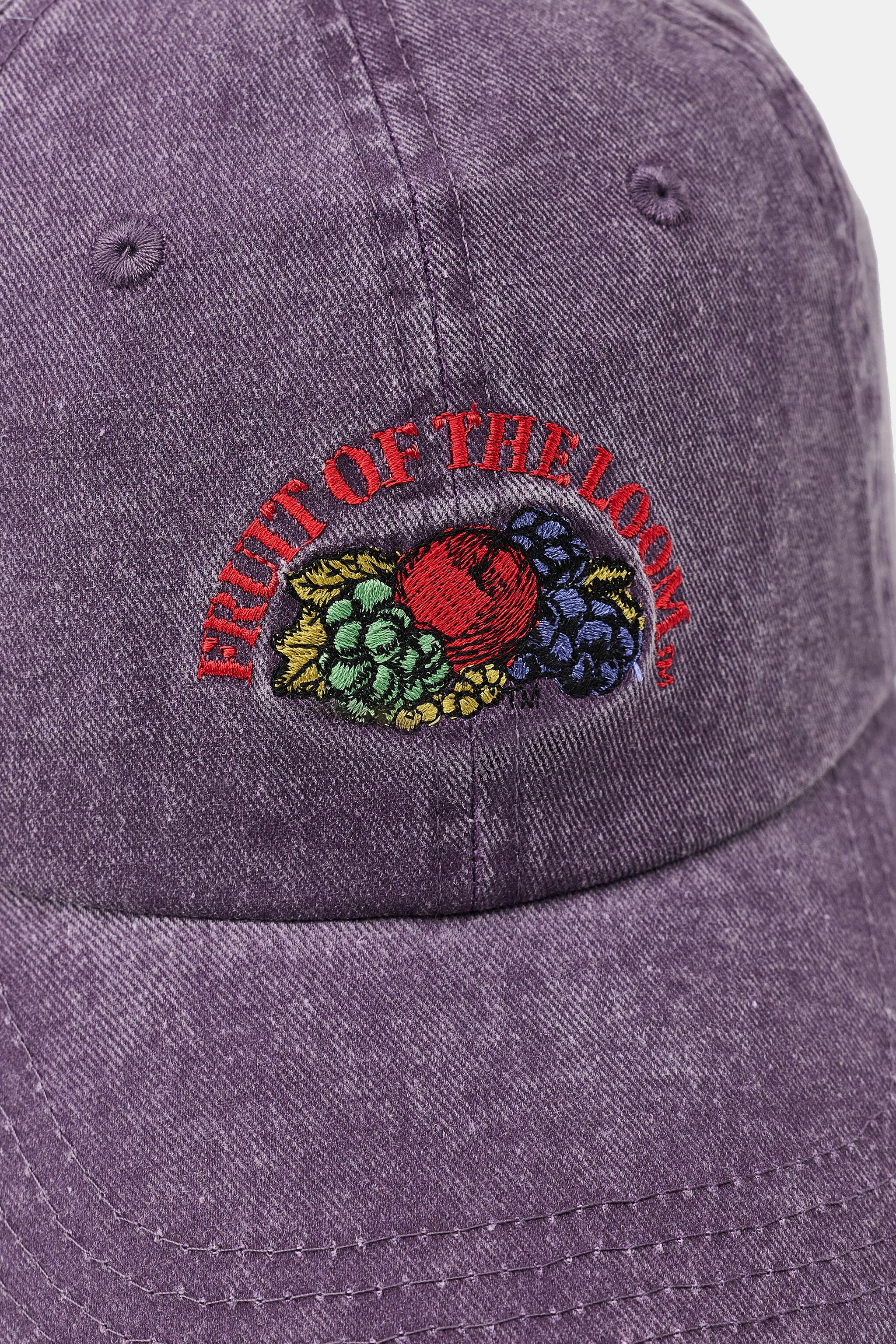 CASQUETTE EN SERGE BRODÉE FRUIT OF THE LOOM™