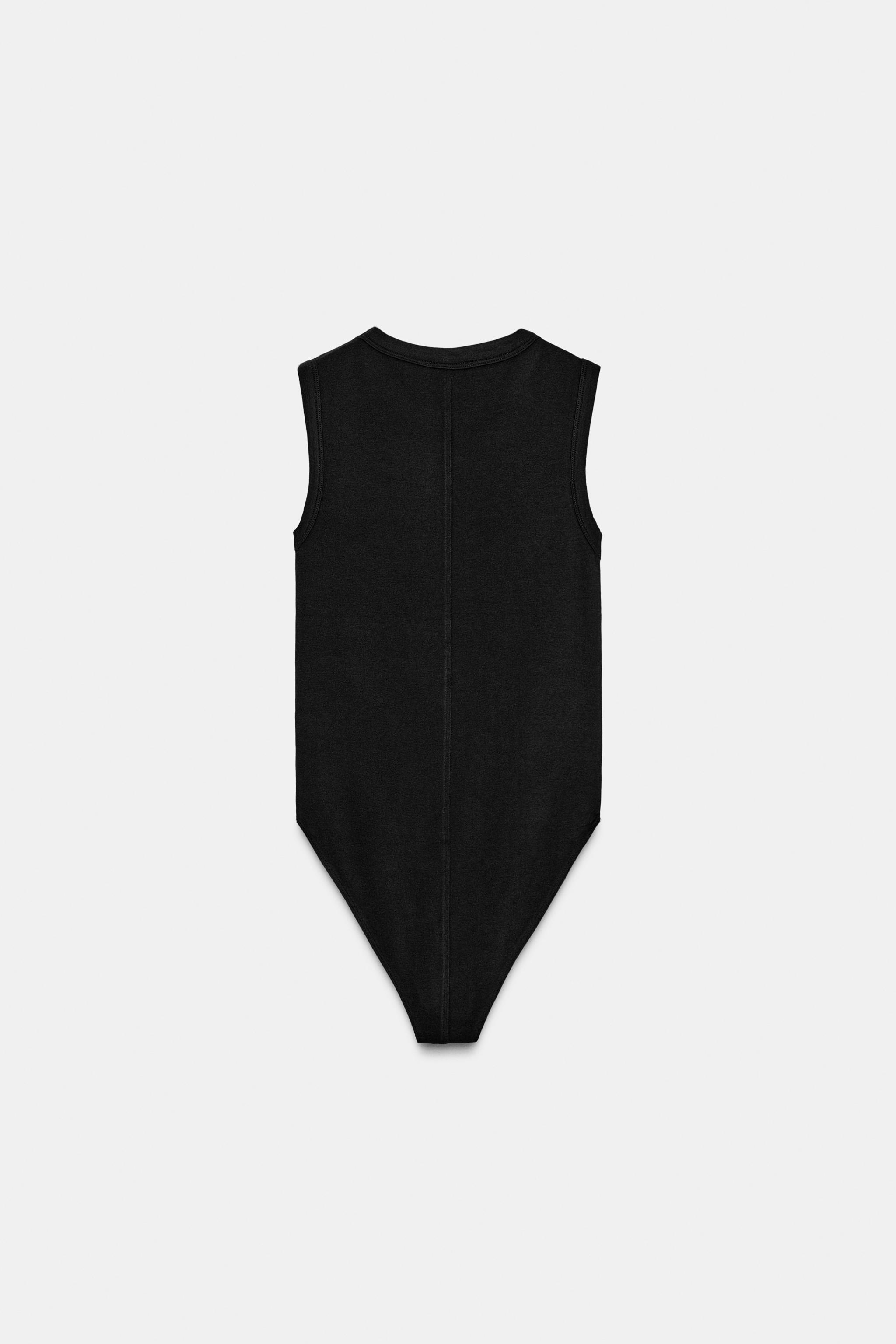 SLEEVELESS BODYSUIT