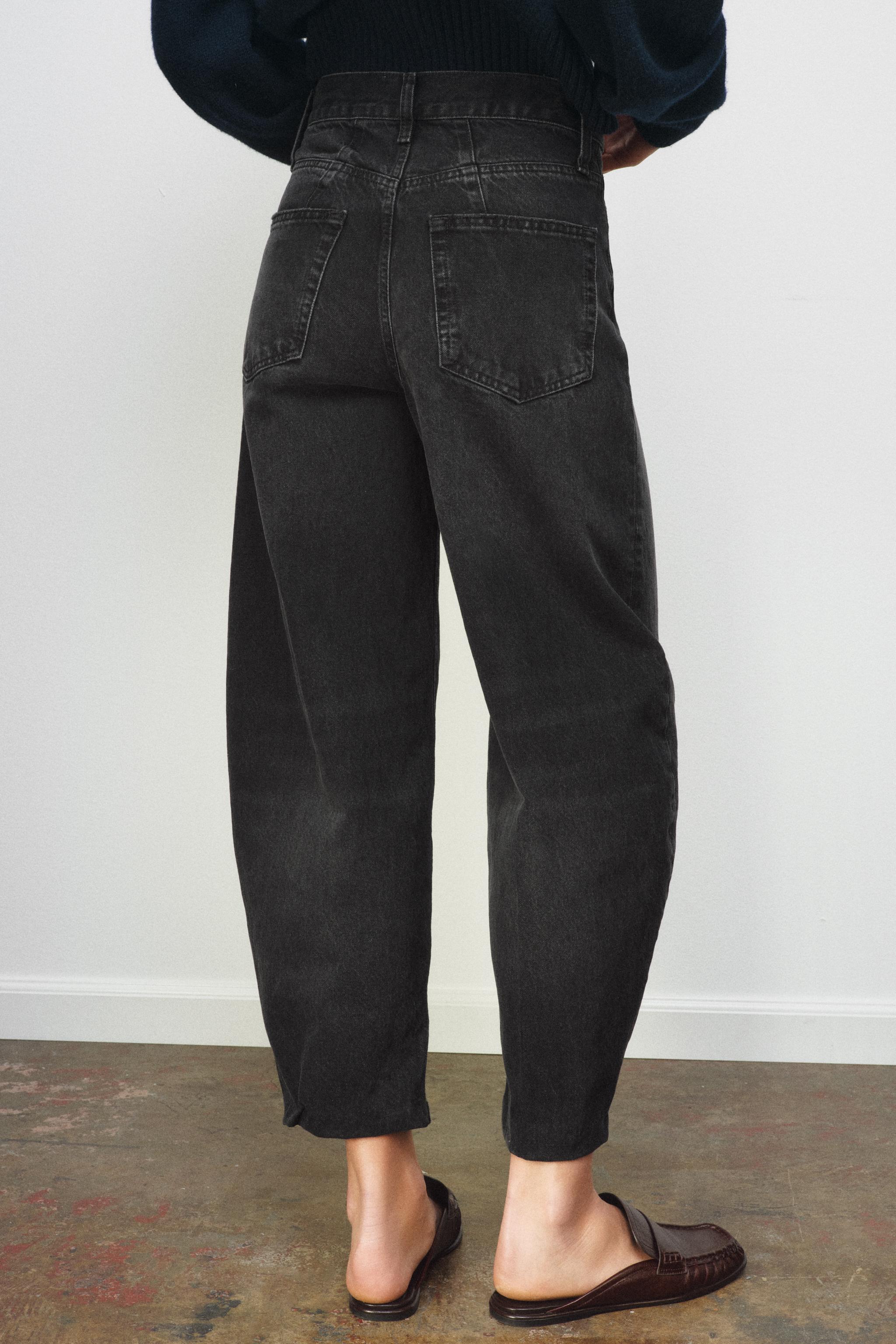 ZW COLLECTION HIGH-WAIST BARREL JEANS