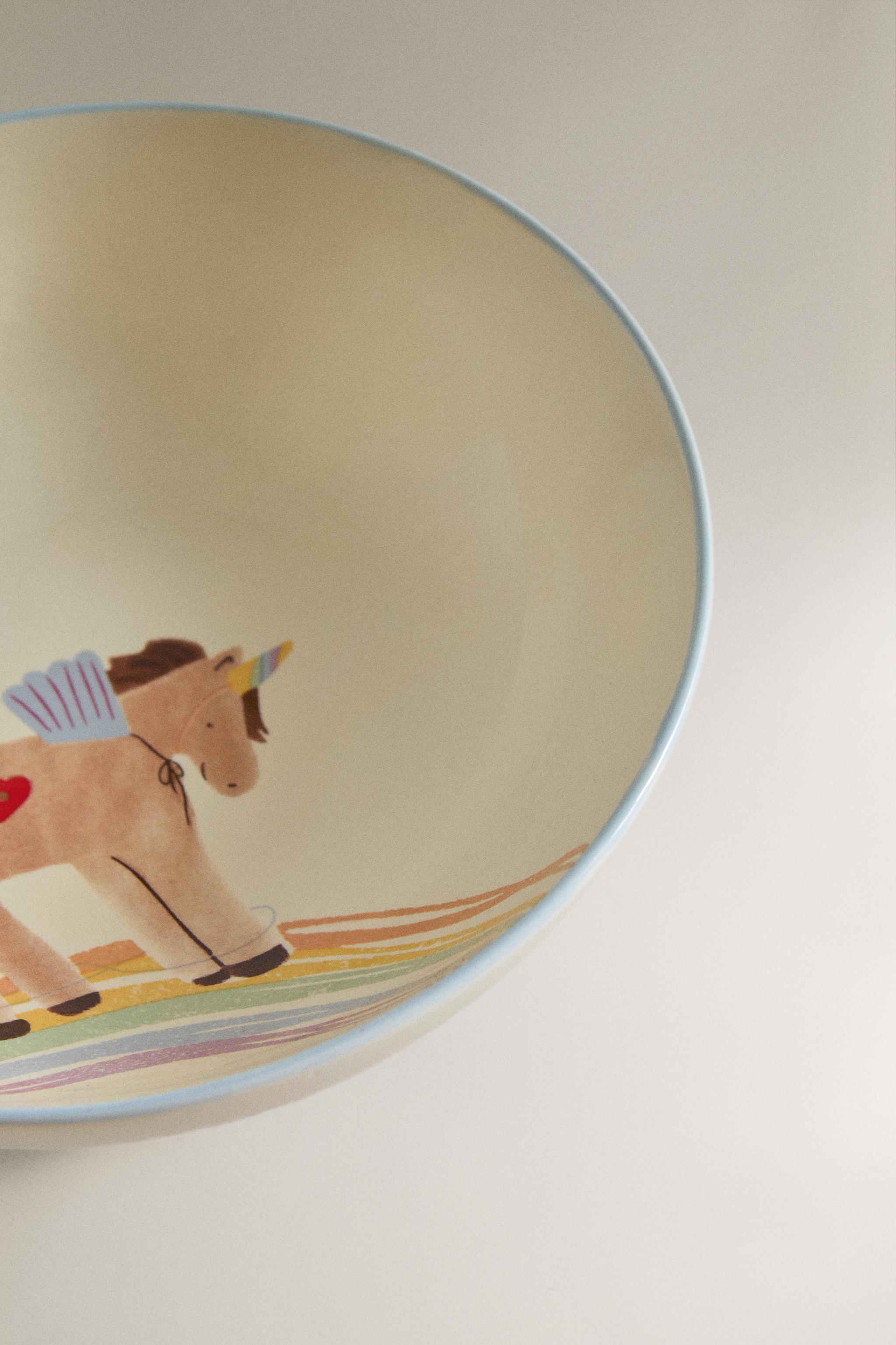 BOL ENFANT CÉRAMIQUE LICORNE