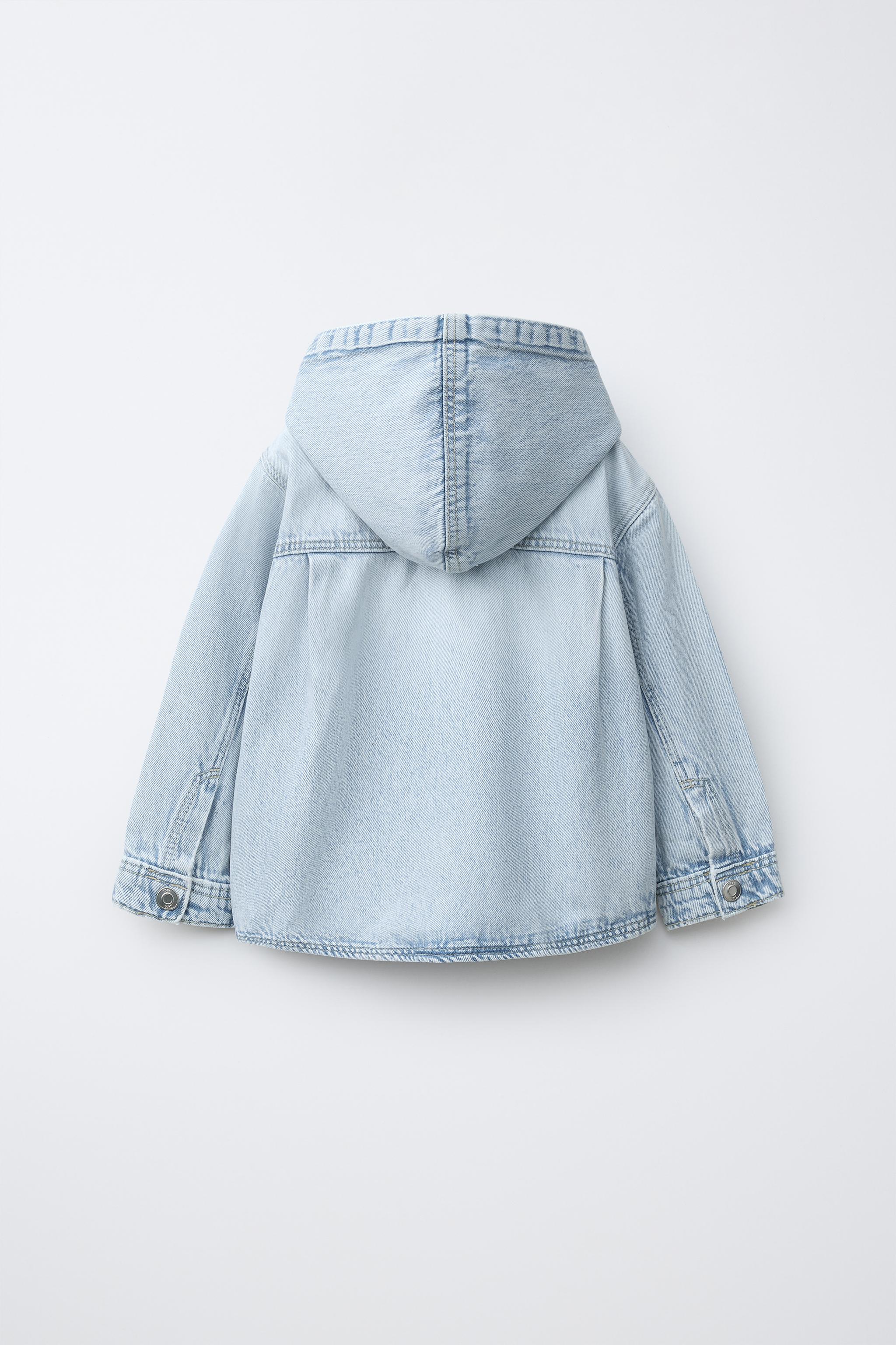SURCHEMISE EN JEAN À CAPUCHE