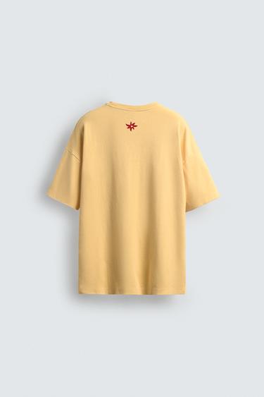SLOGAN PRINT SWEATSHIRT - Dark yellow by Zara - Image 8