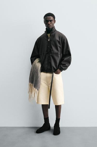 BERMUDA RELAX FIT LIMITED EDITION - Cru da Zara - Imagem 0