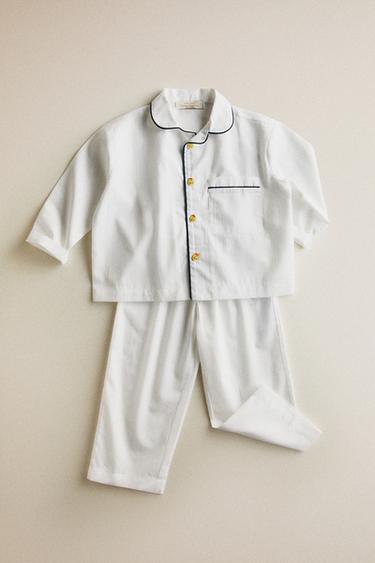 KIDS' LIMONCELLA X THE ANIMALS OBSERVATORY PYJAMA SET - Oyster-white by Zara - Image 5