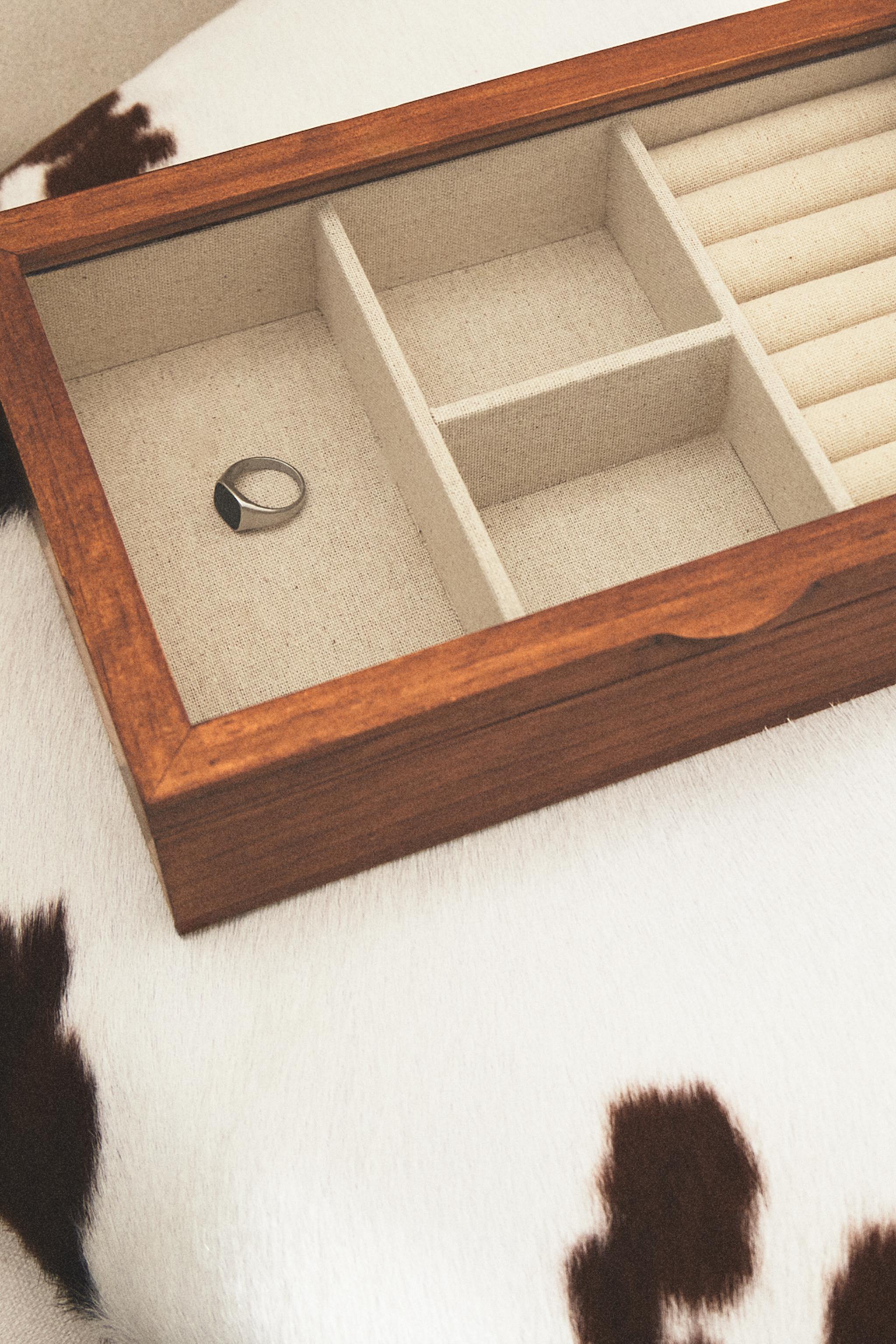 ウッド ジュエリーボックス - ブラウン | ZARA Japan / 日本