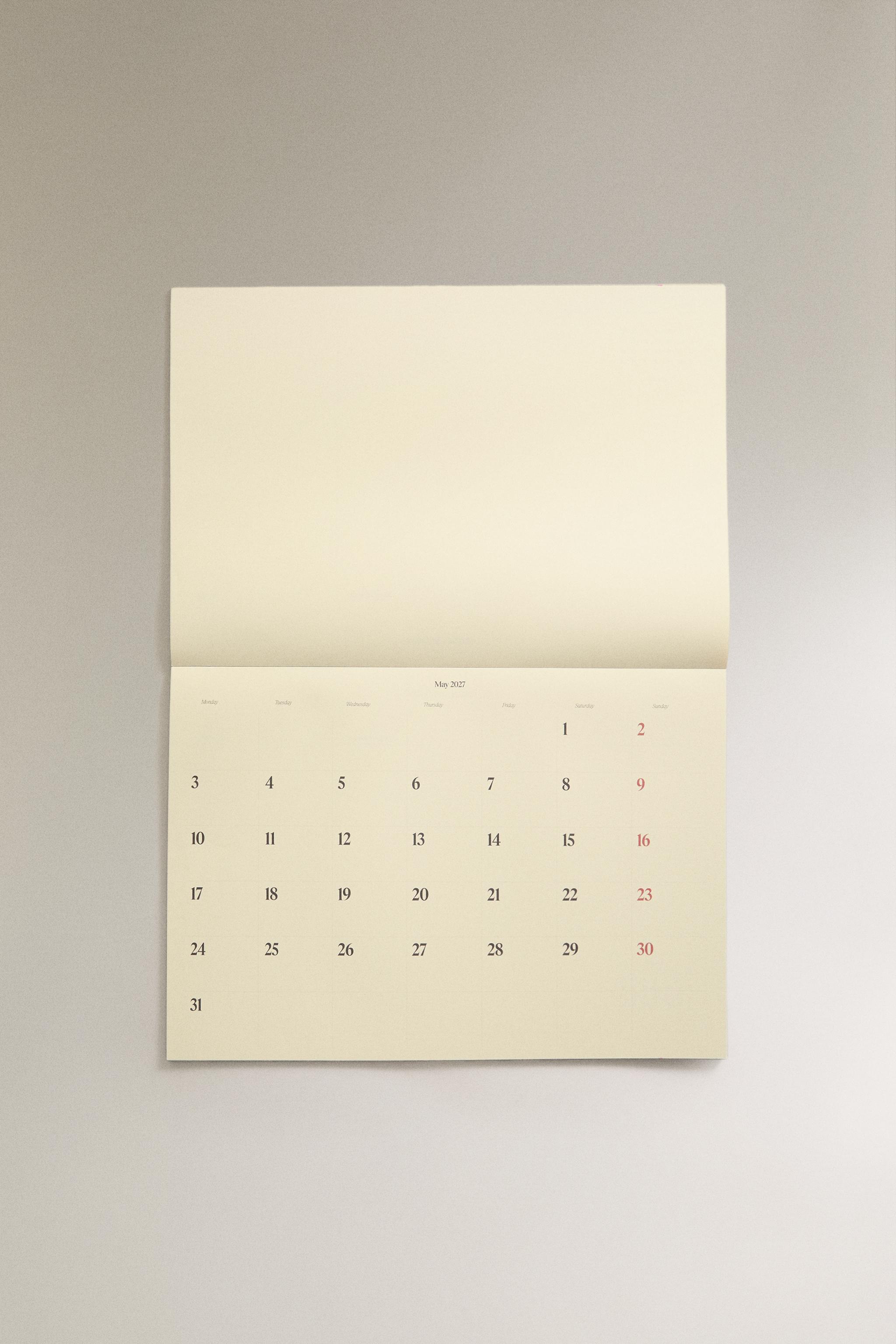 Zara A3 MONTHLY PLANNER — фото 3
