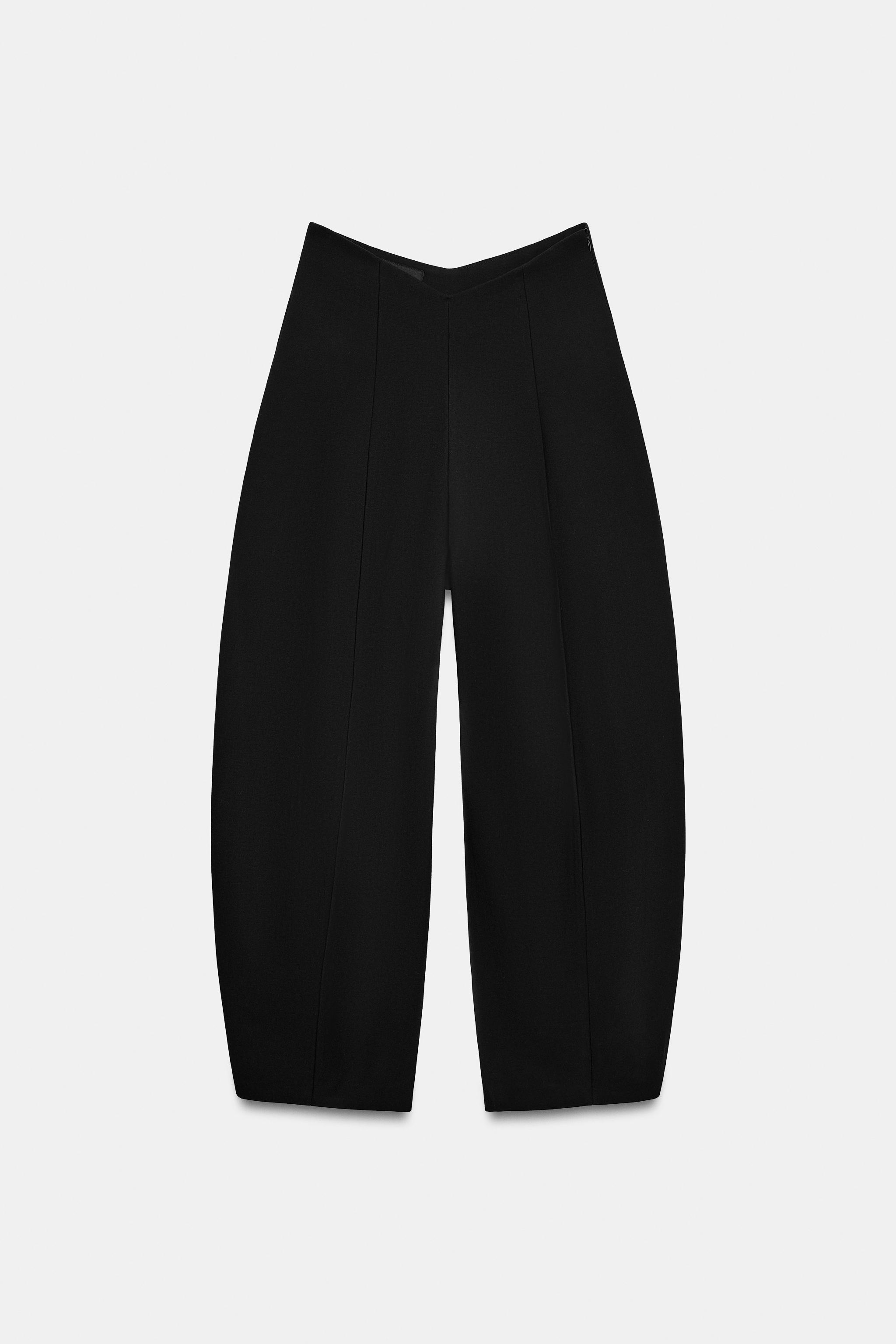 Женские брюки Zara HIGH-RISE BALLOON PANTS — фото 6