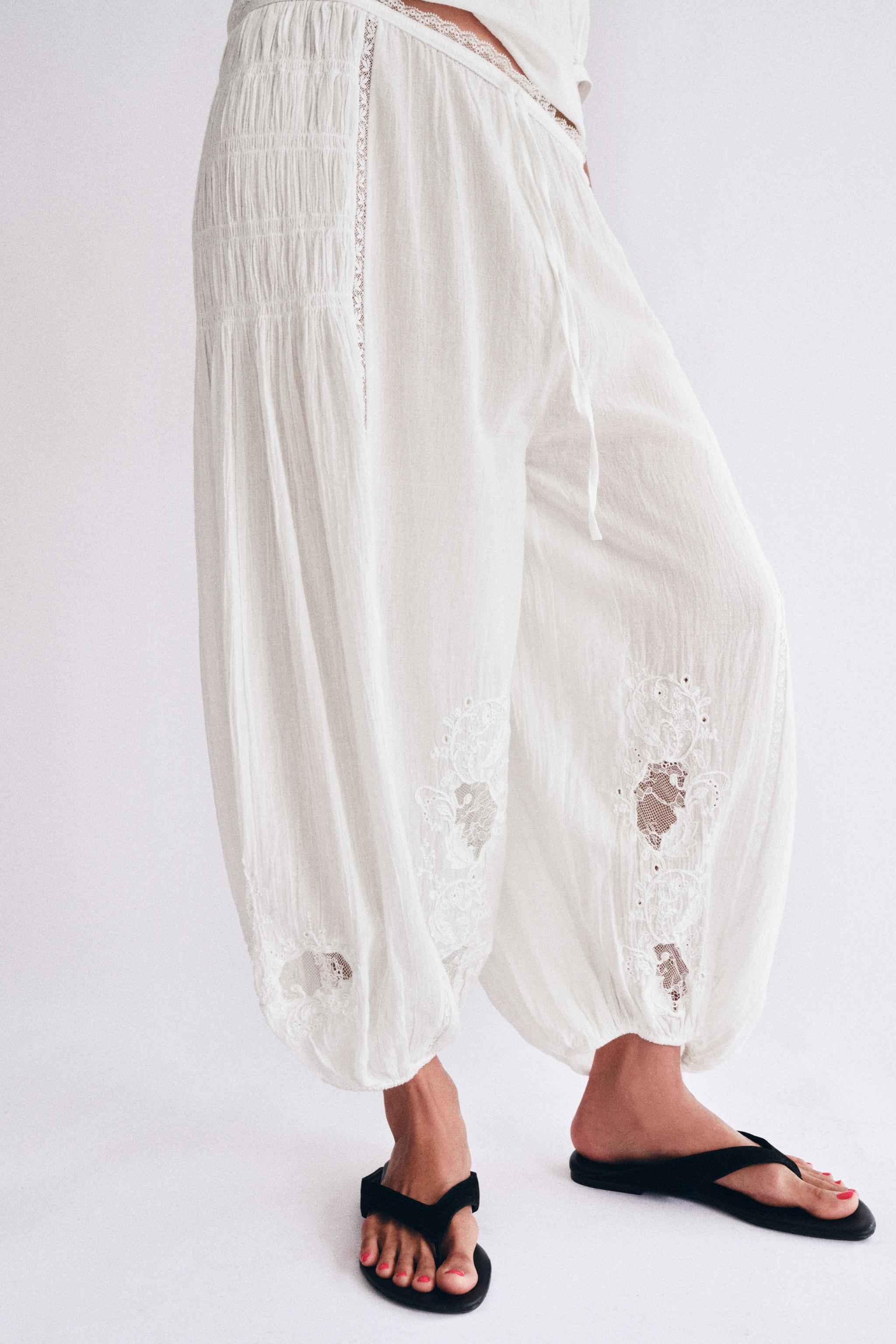 PANTALON BOUFFANT DENTELLE ZW COLLECTION