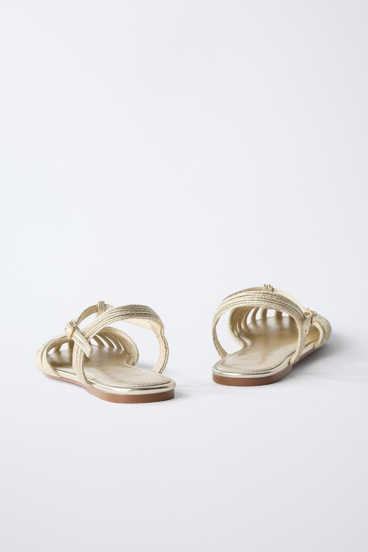 Sandalias metálicas de rejilla 5