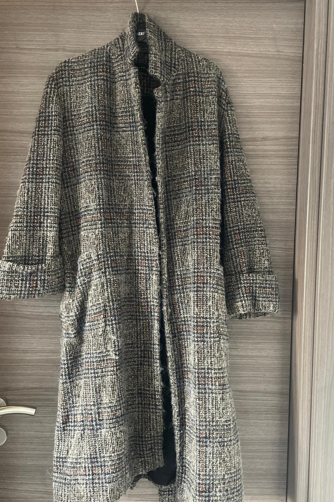 CHECK COAT WITH BELT