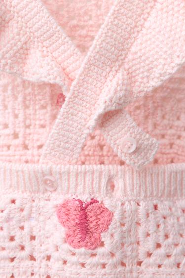 BODY CROCHET PAPILLONS - Rose de Zara - Image 3