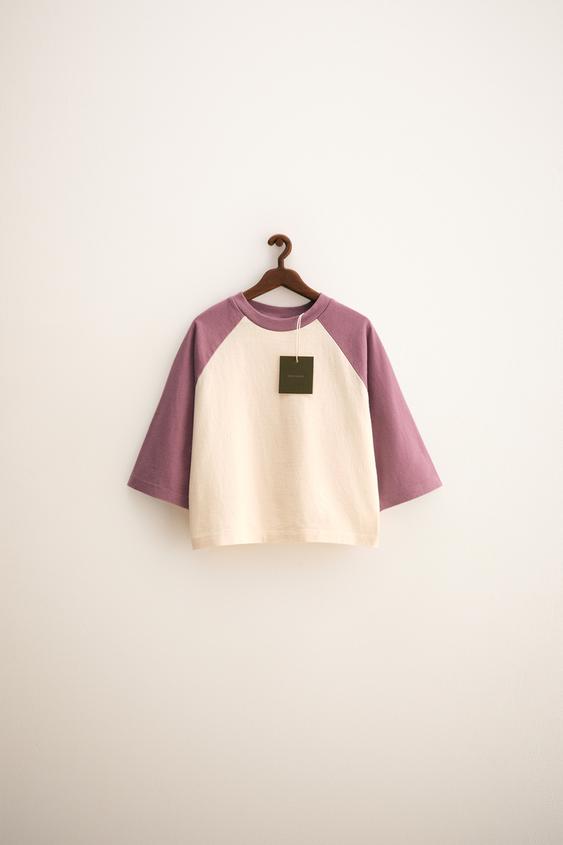 ZARA TIMELESS - RAGLAN SLEEVE T-SHIRT