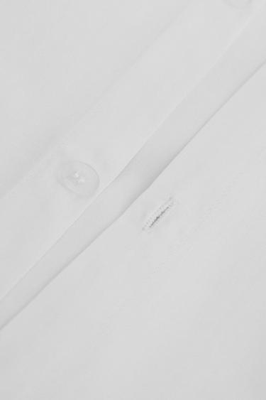 Zara PERCALE COTTON DUVET COVER (200 THREAD COUNT) - White