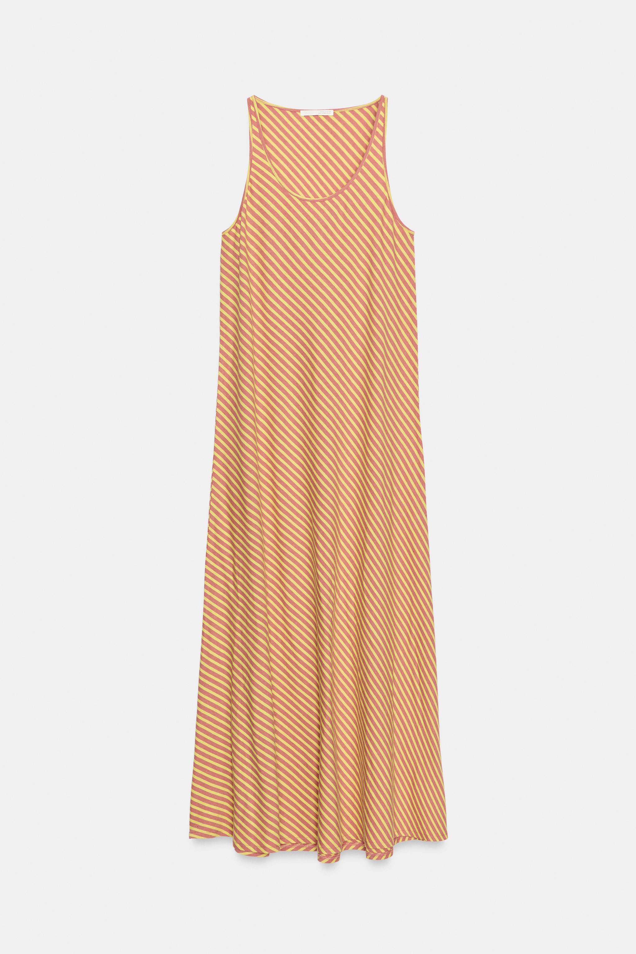 LONG STRIPED DRESS