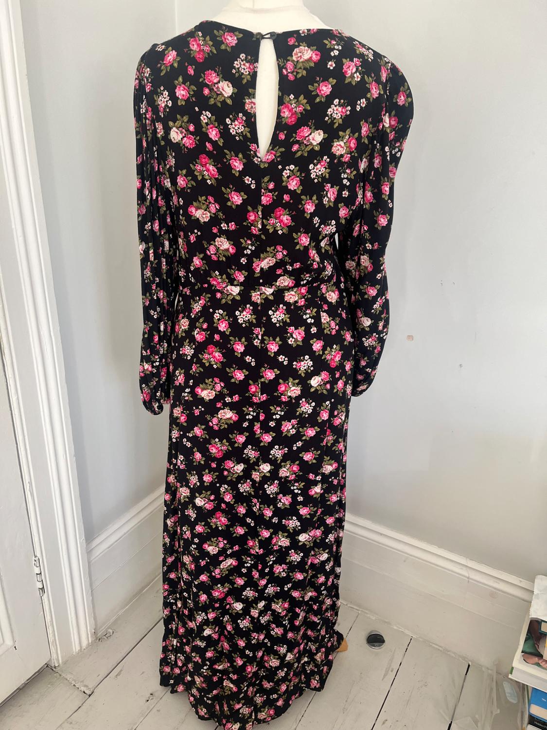PRINTED MIDI DRESS - Image 2