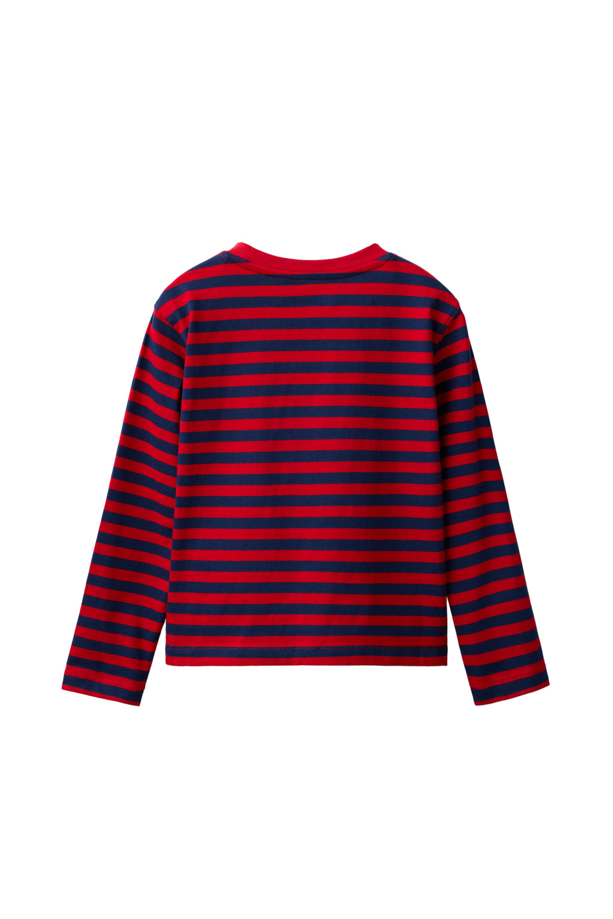 LONG SLEEVE STRIPED T-SHIRT