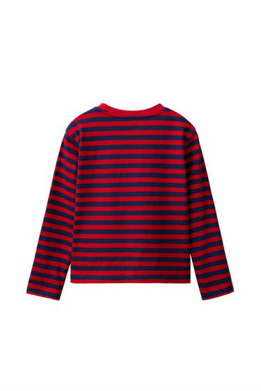 LONG SLEEVE STRIPED T-SHIRT — Striped 2
