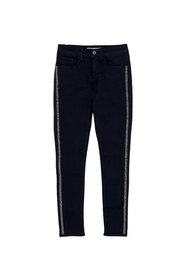 JEANS Z1975 BANDA LATERAL BRILLOS