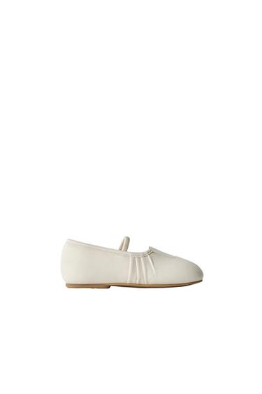 LEATHER BALLERINAS