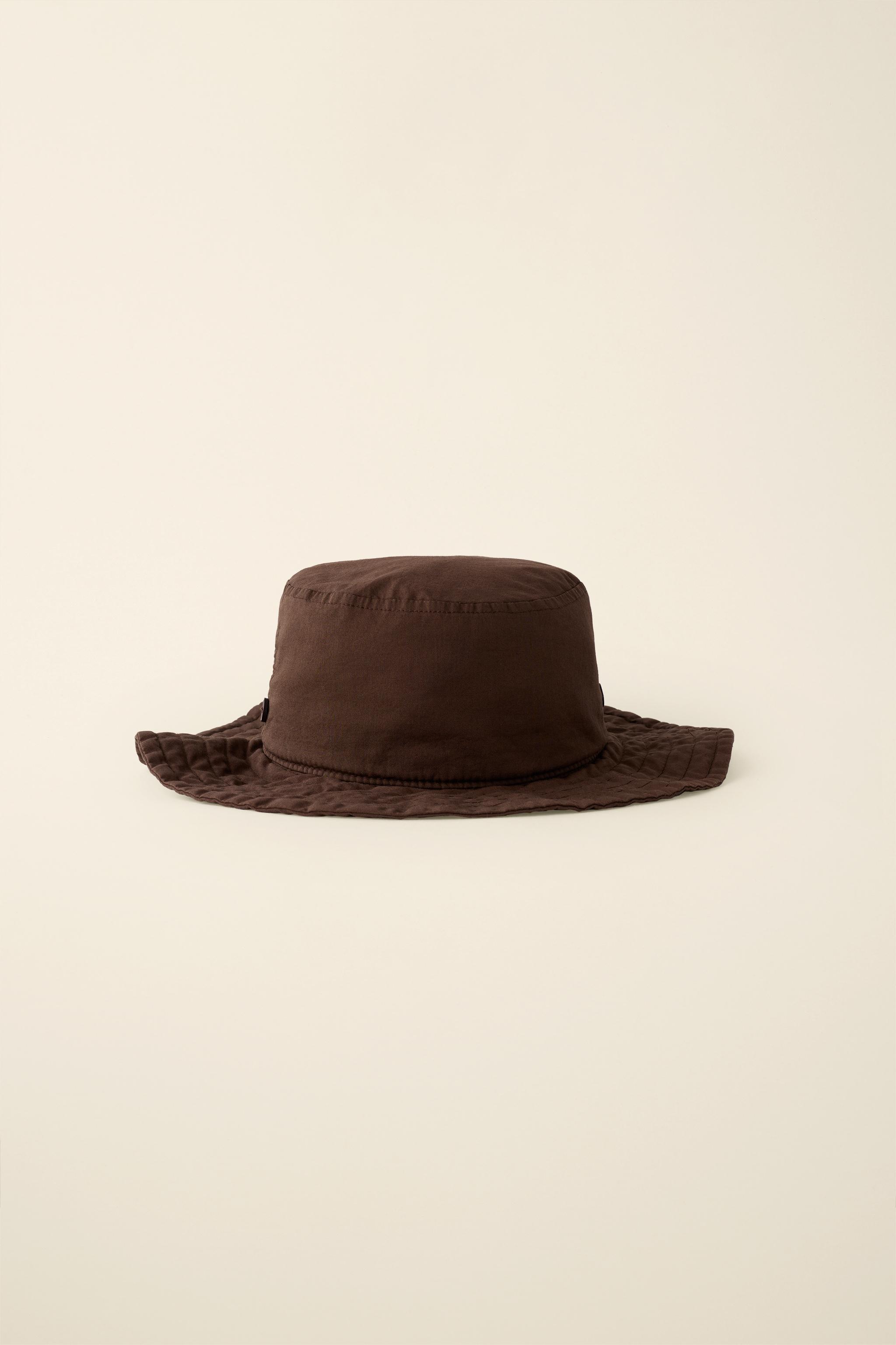 BUCKET HAT CREATED BY CARAMEL LONDON X ZARA - Bluish | ZARA Spain