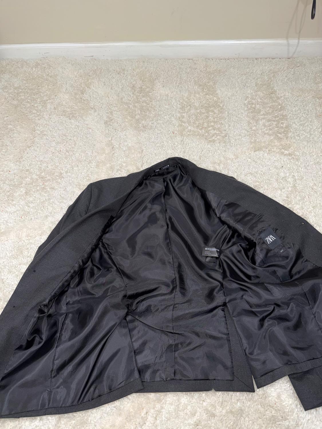 STRETCH SUIT JACKET ANTHRACITE GRAY - Image 6