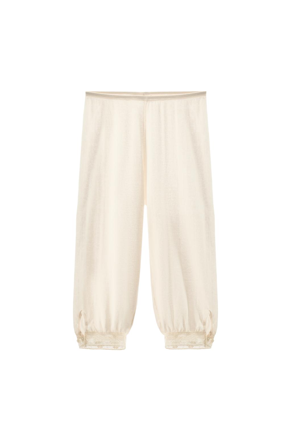 FINE KNIT LACE PANTS - image 3