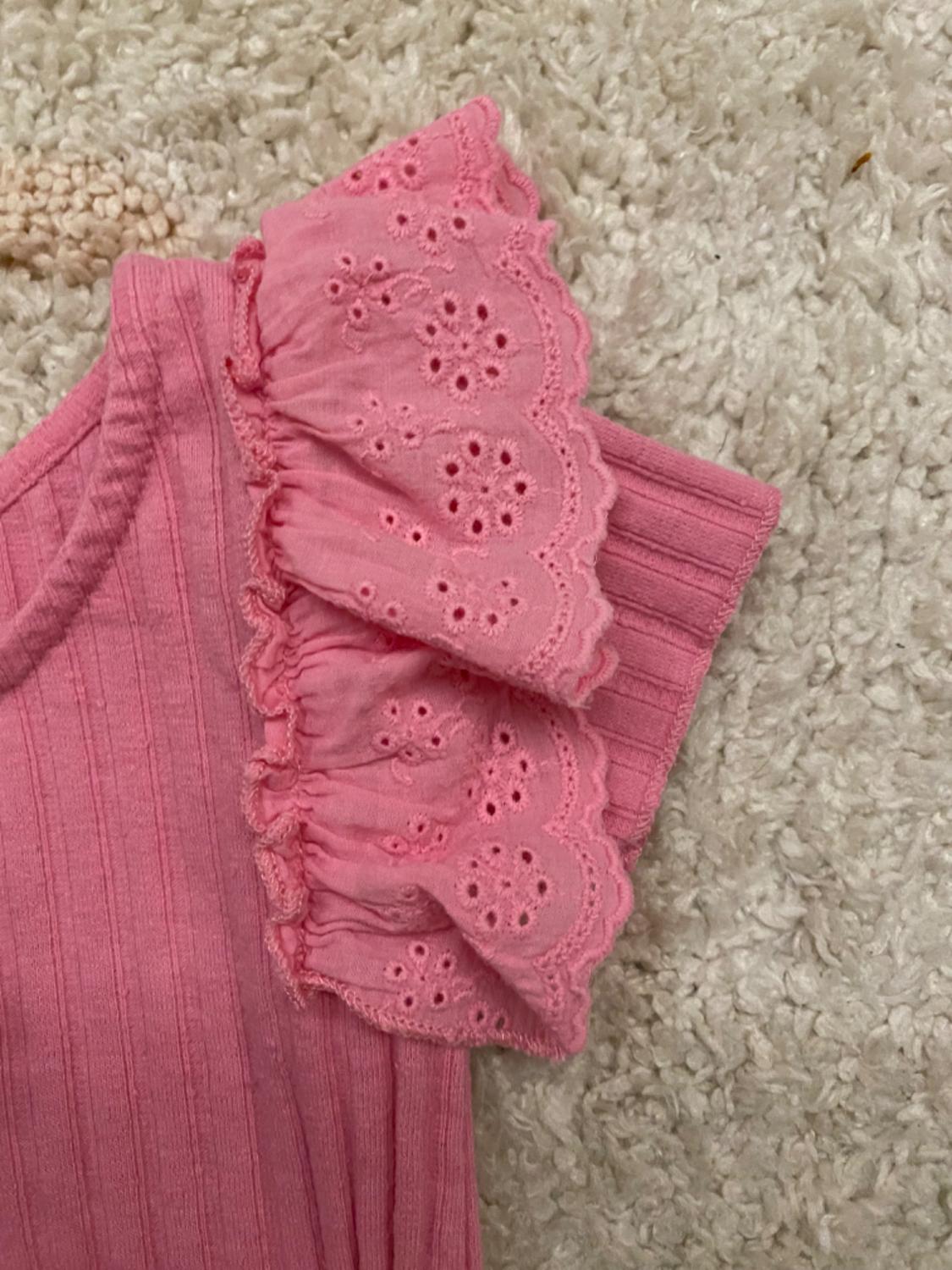 BODYSUIT TOP WITH SWISS EMBROIDERY - Image 2