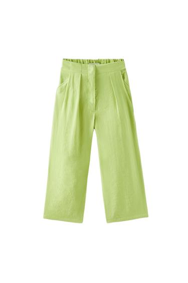 LOOSE-FITTING DARTED TROUSERS