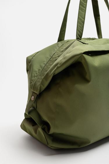 SAC DE VOYAGE TECHNIQUE - Vert kaki de Zara - Image 3