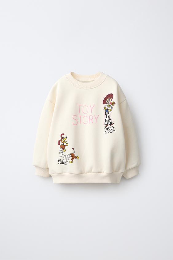 TOY STORY © DISNEY PIXAR EMBROIDERED SWEATSHIRT - Ecru by Zara - Image 0