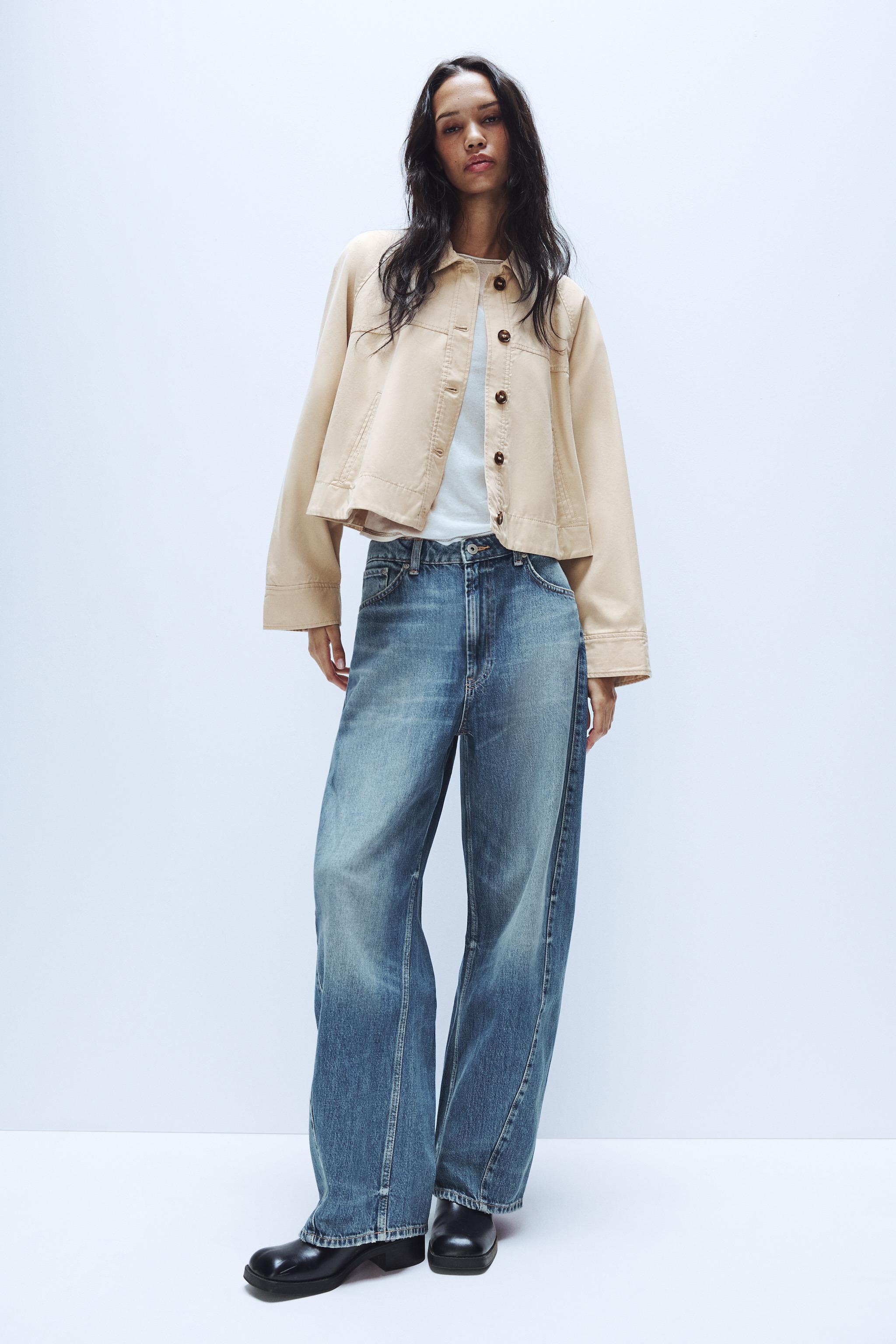 SHORT TRENCH COAT WITH BUTTONS - Beige | ZARA South Africa
