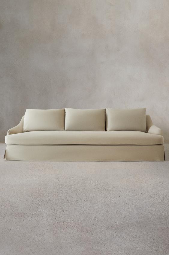 Zara COUCH 01 - Brown / Taupe - Image 0