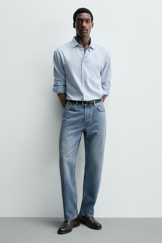 ZAPATO PIEL VESTIR - Marrón de Zara - Imagen 0