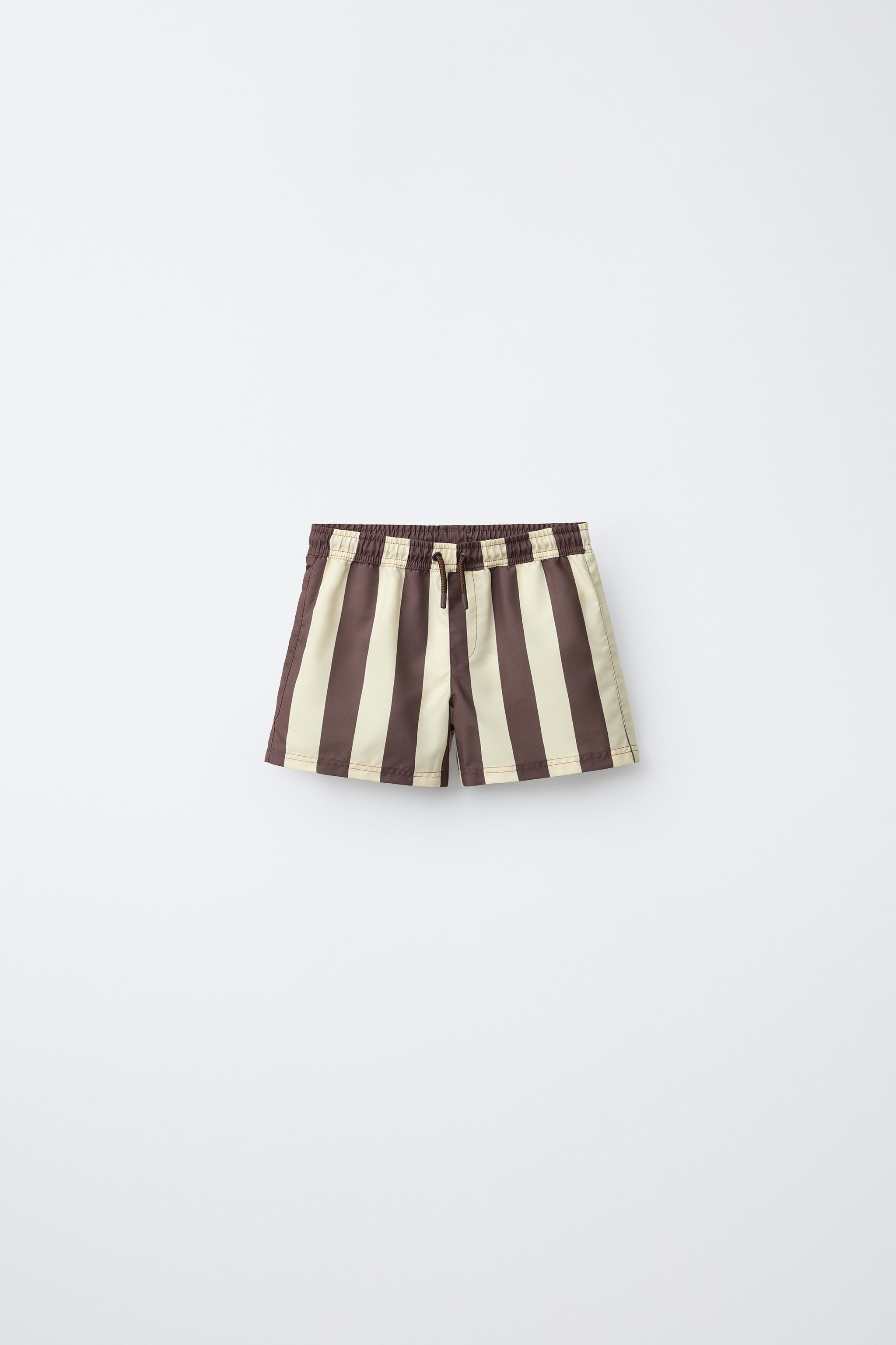2-6 ANS/ SHORT DE BAIN À RAYURES