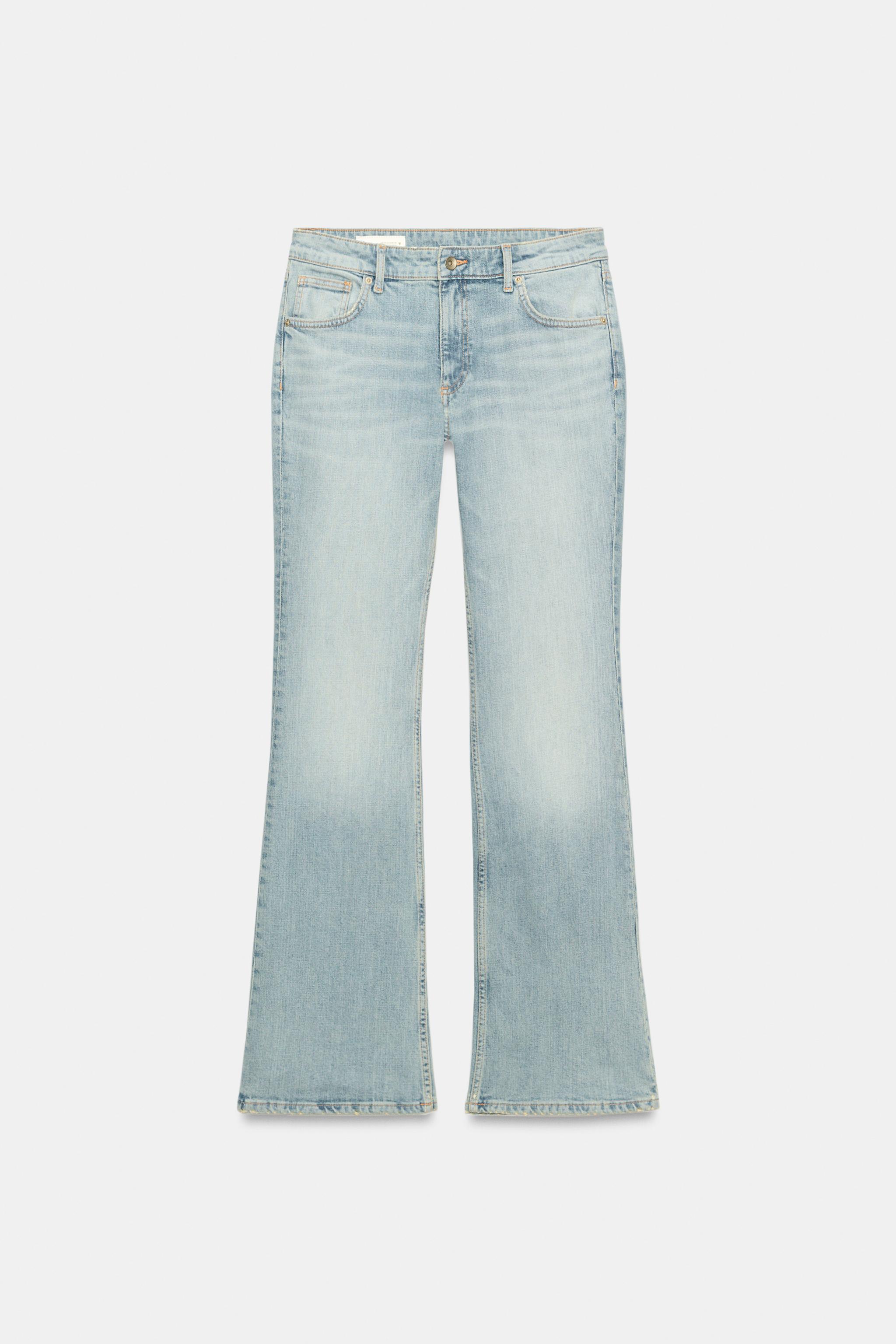 TRF LOW-RISE BOOTCUT JEANS