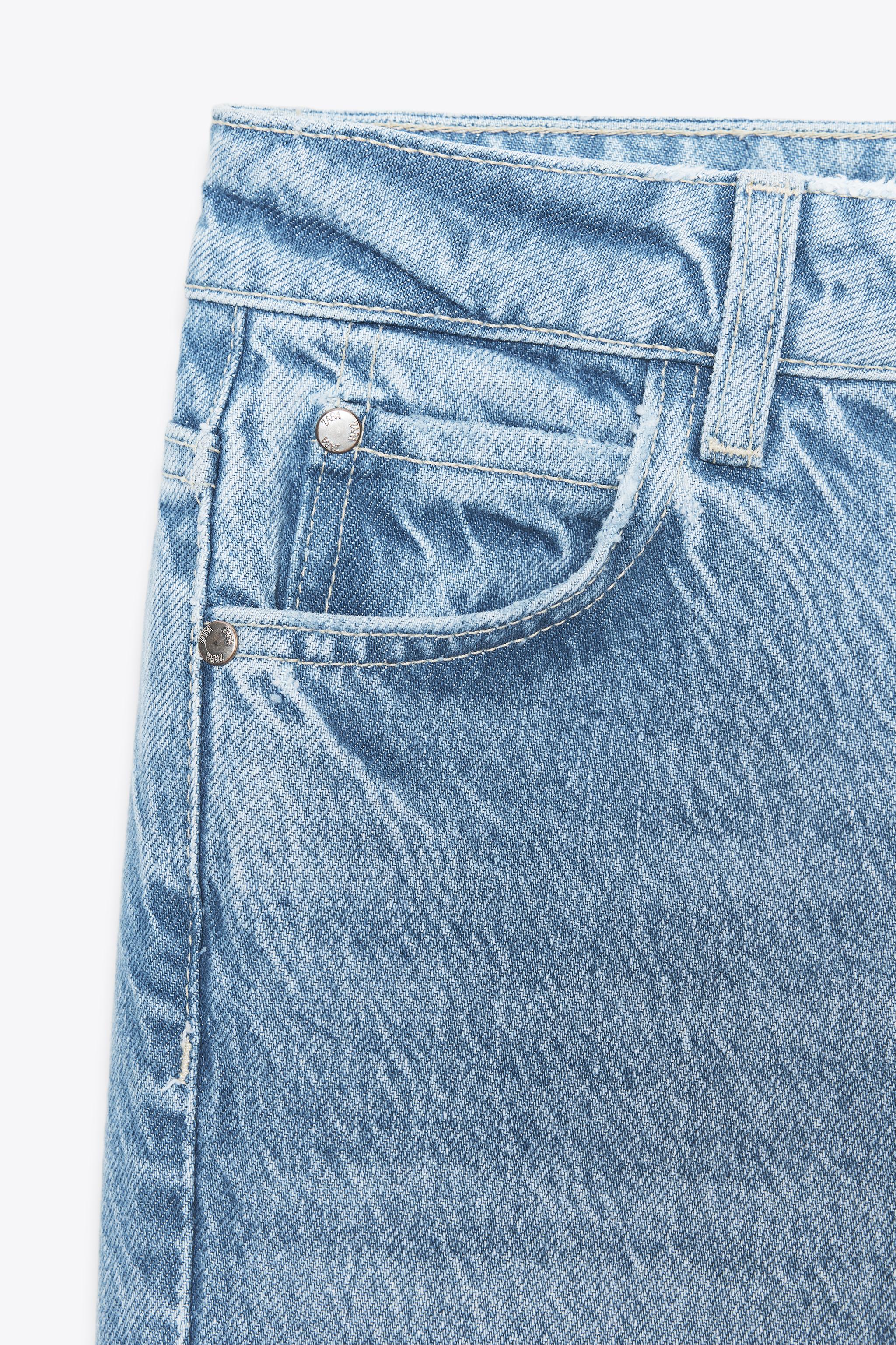 Z1975 MID-RISE BOOTCUT JEANS - Mid-blue | ZARA Canada