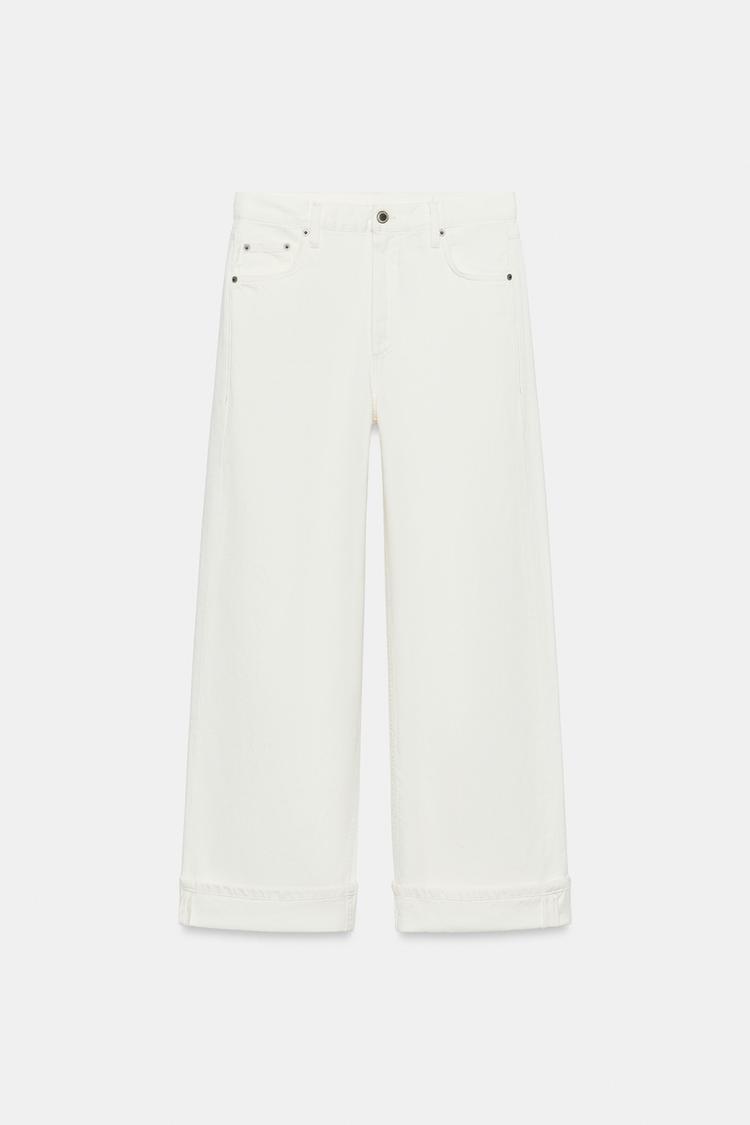 Jeans holgados de tiro medio de la colección ZW 6
