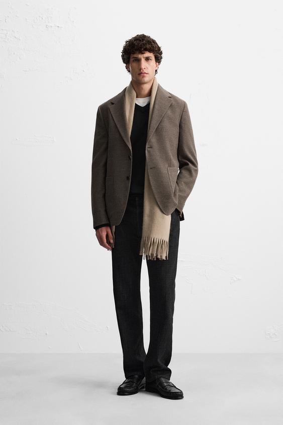 TAFFETA TWILL BLAZER