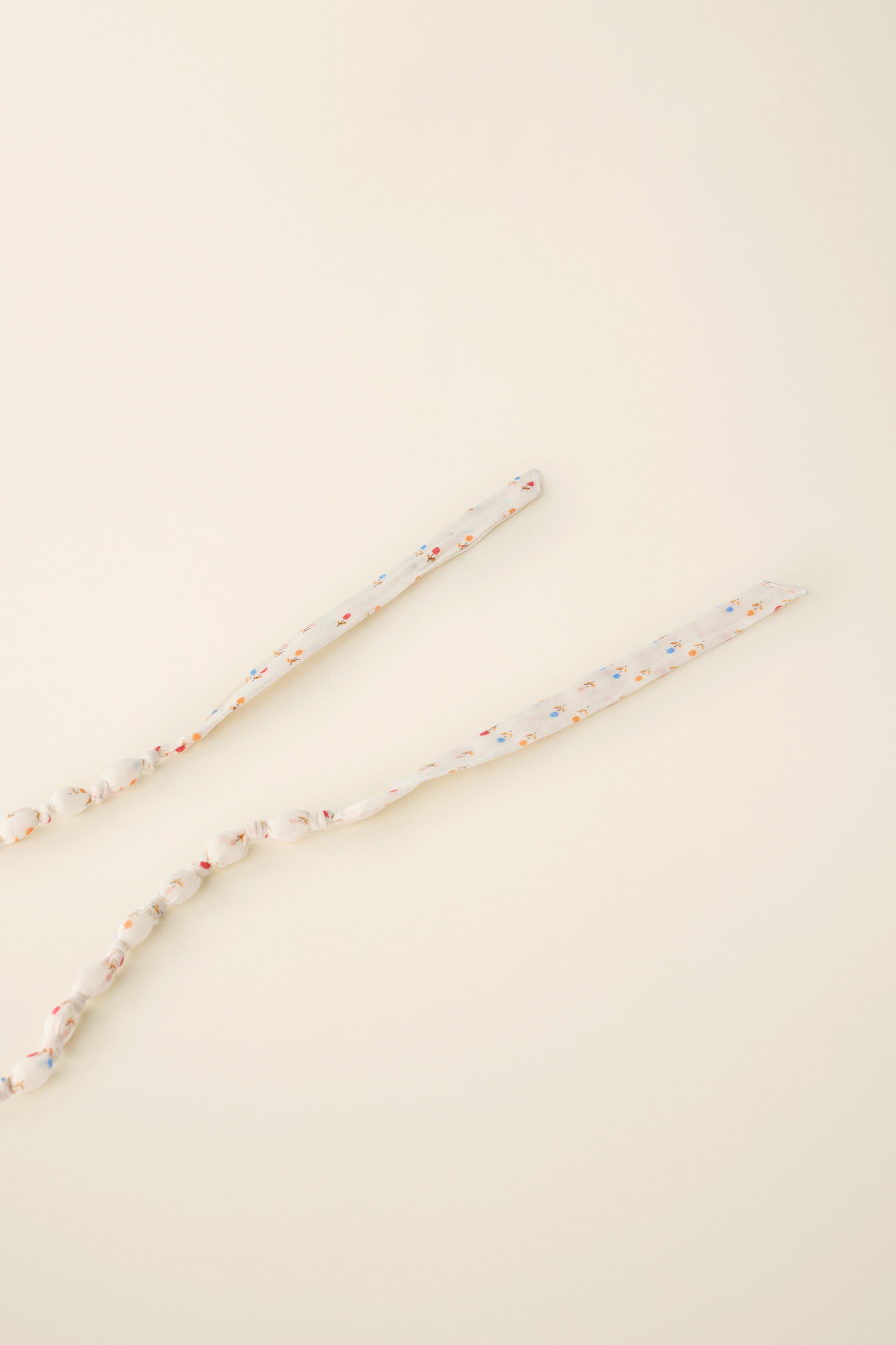 Детские аксессуары Zara WOVEN TIE NECKLACE CREATED BY CARAMEL LONDON X — фото 3