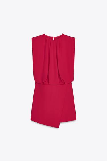 COMBI-SHORT SANS MANCHES - Fuchsia de Zara