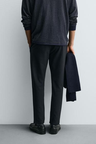 PANTALON CHINO STRUCTURÉ CONFORTABLE - Bleu pétrole de Zara - Image 2