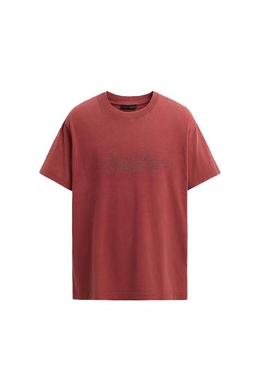 CAMISETA LAVADA RELIEVE