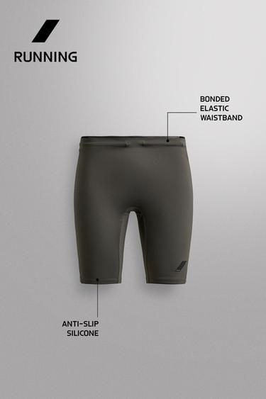 COLLANT COURT RUNNING - Gris foncé de Zara - Image 6